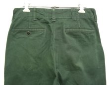 他の写真3: 70'S BOY SCOUT コットン チノパン ダークグリーン TALONジップ USA製 (VINTAGE)