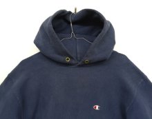 他の写真1: 90'S CHAMPION 刺繍タグ リバースウィーブ パーカー ネイビー USA製 (VINTAGE)