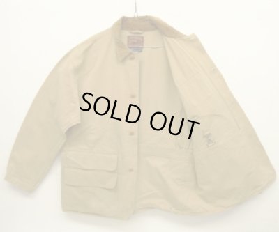 画像3: 90'S RALPH LAUREN "POLO SPORTSMAN" レザータグ ハンティングジャケット ベージュ (VINTAGE)