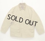 90'S RALPH LAUREN "POLO SPORTSMAN" レザータグ ハンティングジャケット ベージュ (VINTAGE)