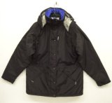 80'S LL Bean "PENOBSCOT PARKA" 中綿入り ナイロンパーカー ブラック USA製 (VINTAGE)