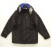 画像1: 80'S LL Bean "PENOBSCOT PARKA" 中綿入り ナイロンパーカー ブラック USA製 (VINTAGE) (1)