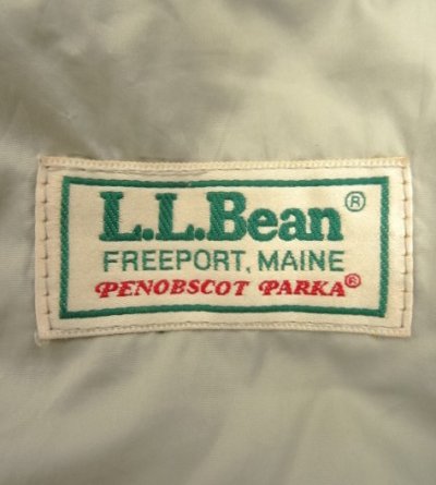 画像3: 80'S LL Bean "PENOBSCOT PARKA" 中綿入り ナイロンパーカー ブラック USA製 (VINTAGE)