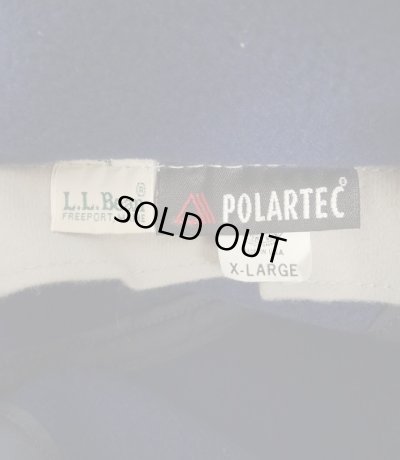 画像6: 80'S LL Bean "POLARTEC" 耳当て付き ２WAY フリース ロングビルキャップ USA製 (VINTAGE)