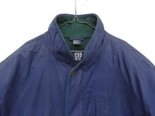 他の写真1: 90'S GAP 旧タグ 裏地ウール スタンドカラージャケット ネイビー (VINTAGE)