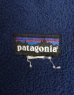 画像2: 90'S PATAGONIA "雪無しタグ" 裏地フリース スタンドカラー ソフトシェル ロングジャケット エッグプラント (VINTAGE) (2)