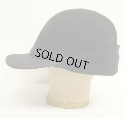 画像6: 08'S PATAGONIA "SYNCHILLA DUCKBILL CAP" フリースキャップ オールブラック (VINTAGE)