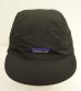 画像2: 00'S PATAGONIA "SHELLED SYNCHILLA DUCKBILL CAP" 内側フリース ナイロンキャップ ブラック (VINTAGE) (2)