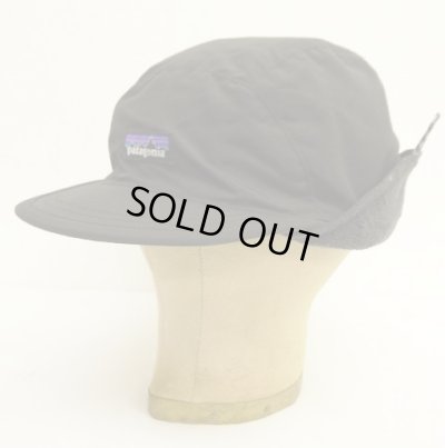 画像5: 00'S PATAGONIA "SHELLED SYNCHILLA DUCKBILL CAP" 内側フリース ナイロンキャップ ブラック (VINTAGE)