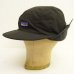 画像5: 00'S PATAGONIA "SHELLED SYNCHILLA DUCKBILL CAP" 内側フリース ナイロンキャップ ブラック (VINTAGE)