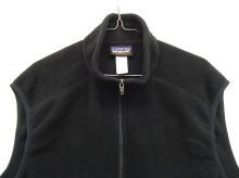 他の写真1: 11'S PATAGONIA 裾ロゴ フルジップ シンチラベスト ブラック USA製 (VINTAGE)