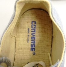 他の写真2: 90'S CONVERSE "ALL STAR" キャンバス スニーカー ライトブルー USA製 (DEADSTOCK)