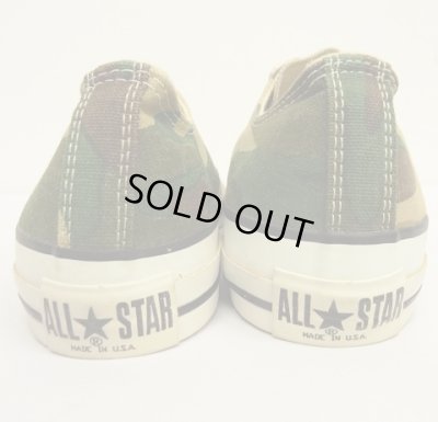 画像4: 90'S CONVERSE "ALL STAR" キャンバス スニーカー カモ USA製 (DEADSTOCK)