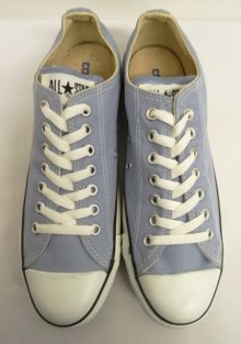 他の写真1: 90'S CONVERSE "ALL STAR" キャンバス スニーカー ライトブルー USA製 (DEADSTOCK)