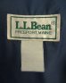 画像2: 90'S LL Bean 中綿入り ナイロン バギーズジャケット ダークブルー/ネイビー (VINTAGE) (2)