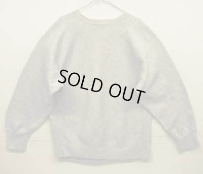 画像5: 90'S CHAMPION "KELLOGG" 刺繍タグ リバースウィーブ グレー USA製 (VINTAGE)