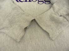 他の写真2: 90'S CHAMPION "KELLOGG" 刺繍タグ リバースウィーブ グレー USA製 (VINTAGE)