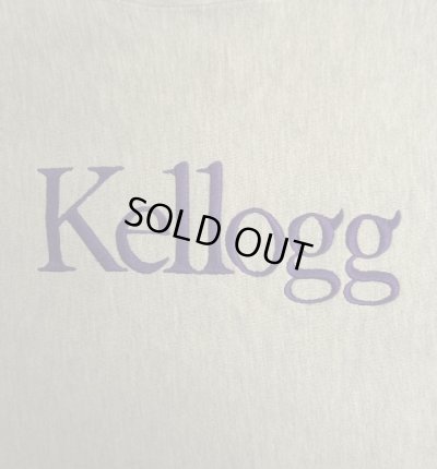 画像3: 90'S CHAMPION "KELLOGG" 刺繍タグ リバースウィーブ グレー USA製 (VINTAGE)