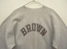 他の写真1: 90'S CHAMPION "BROWN" 刺繍タグ リバースウィーブ グレー USA製 (VINTAGE)