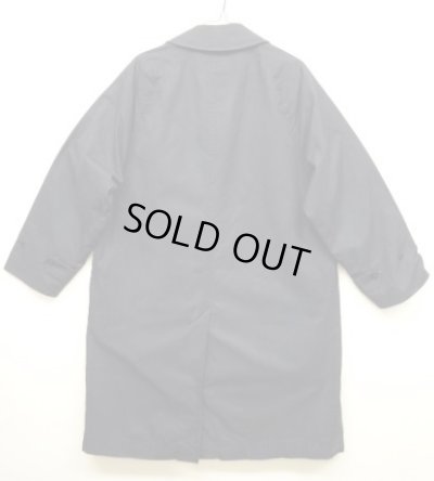 画像6: 70'S BURBERRYS "一枚袖" コットン100% バルマカーンコート ネイビー イングランド製 (VINTAGE)