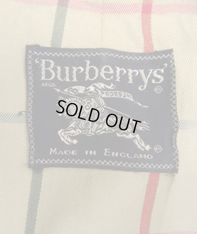 画像2: 70'S BURBERRYS "一枚袖" コットン100% バルマカーンコート ネイビー イングランド製 (VINTAGE)