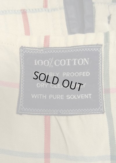 画像5: 70'S BURBERRYS "一枚袖" コットン100% バルマカーンコート ネイビー イングランド製 (VINTAGE)