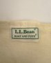 画像2: 80'S LL Bean 単色タグ キャンバス トートバッグ ネイビー/オフホワイト USA製 (VINTAGE) (2)