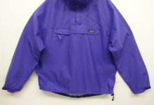 他の写真3: 90'S PATAGONIA 雪無しタグ リップストップナイロン ハーフジップ アノラックジャケット パープル USA製 (VINTAGE)
