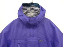 他の写真1: 90'S PATAGONIA 雪無しタグ リップストップナイロン ハーフジップ アノラックジャケット パープル USA製 (VINTAGE)