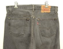 他の写真3: 90'S LEVIS 501 デニム 先染めBLACK W33L30 USA製 (VINTAGE)