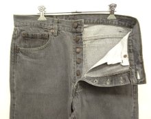 他の写真1: 90'S LEVIS 501 デニム 先染めBLACK W33L30 USA製 (VINTAGE)