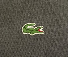 他の写真2: 80'S CHEMISE LACOSTE 長袖 ポロシャツ チャコールヘザー フランス製 (VINTAGE)