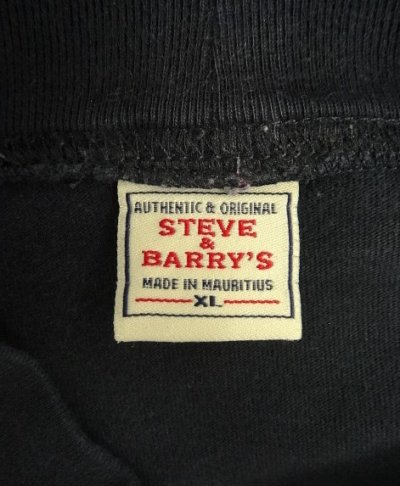 画像2: 90'S STEVE & BARRY'S モックネック 長袖 Tシャツ ブラック (VINTAGE)