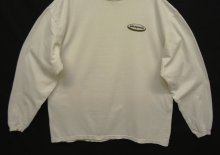 他の写真3: 90'S PATAGONIA "BENEFICIAL T'S" オーバルロゴ バックプリント 長袖 Tシャツ ホワイト USA製 (VINTAGE)