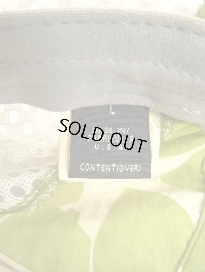 画像6: 00'S PATAGONIA "SPOONBILL CAP" サイドメッシュキャップ バナナリーフ柄 USA製 (VINTAGE)