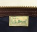 画像2: 80'S LL Bean キャンバス/レザー ダッフルバッグ ネイビー/オリーブ USA製 (VINTAGE) (2)