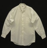 60'S ENRO オックスフォード 長袖 BDシャツ ホワイト USA製 (VINTAGE)