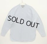 90'S RRL 初期 三ツ星タグ バンドカラー マチ付き シャンブレーシャツ (VINTAGE)