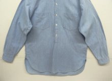 他の写真3: 90'S RRL 初期 三ツ星タグ バンドカラー マチ付き シャンブレーシャツ (VINTAGE)