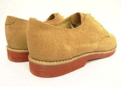 画像4: 80'S MASON SHOES ダーティバックス スウェード プレーントゥシューズ USA製 (DEADSTOCK)