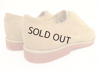 画像4: 80'S MASON SHOES ダーティバックス スウェード プレーントゥシューズ USA製 (DEADSTOCK)