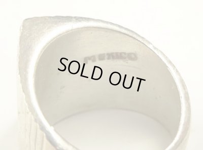 画像5: シルバー925 シルバーリング デザインリング メキシコ(TAXCO)製 (VINTAGE)