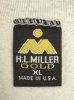画像2: 90'S H.L.MILLER "WINGFOOT" クルーネック スウェットシャツ ヘザーグレー USA製 (VINTAGE) (2)