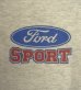 画像3: 90'S FORD "ALORE製ボディ" 染み込みプリント 長袖 Tシャツ グレー USA製 (VINTAGE) (3)