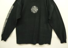 他の写真3: 90'S FASHION VICTIM 袖＆両面プリント 長袖 Tシャツ ブラック USA製 (VINTAGE)