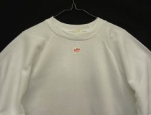 他の写真1: 80'S HEALTHKNIT クルーネック ラグランスリーブ スウェットシャツ ホワイト USA製 (DEADSTOCK)