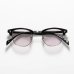 画像1: H OPTICAL "H-00" サングラス ブラック&シルバー/ライトグレーレンズ (NEW) (1)