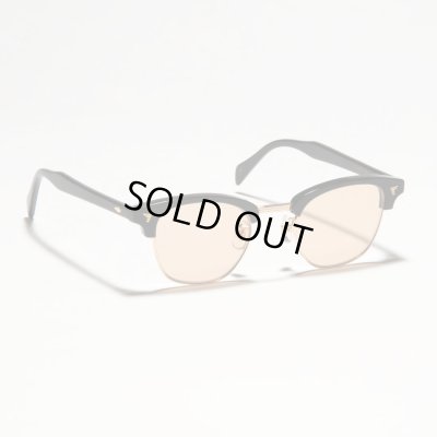 画像3: H OPTICAL "H-00" サングラス ブラック&ゴールド/ライトブラウンレンズ (NEW)