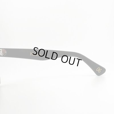 画像5: H OPTICAL "H-06" サングラス ブラック/ライトグレーレンズ (NEW)