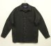 画像1: RALPH LAUREN "PURPLE LABEL" リネン 長袖 ボックスシャツ ブラック イタリア製 (USED) (1)